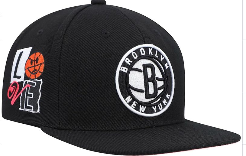 2022 NBA Brooklyn Nets Hat TX 1015->nba hats->Sports Caps